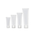 Free sample 5g-100g Empty Translucent Plastic Cosmetic Lotion Tubes Bottles Shampoo Facial Cleaning Bottles